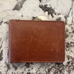 Madewell Rich Brown Leather Card Holder